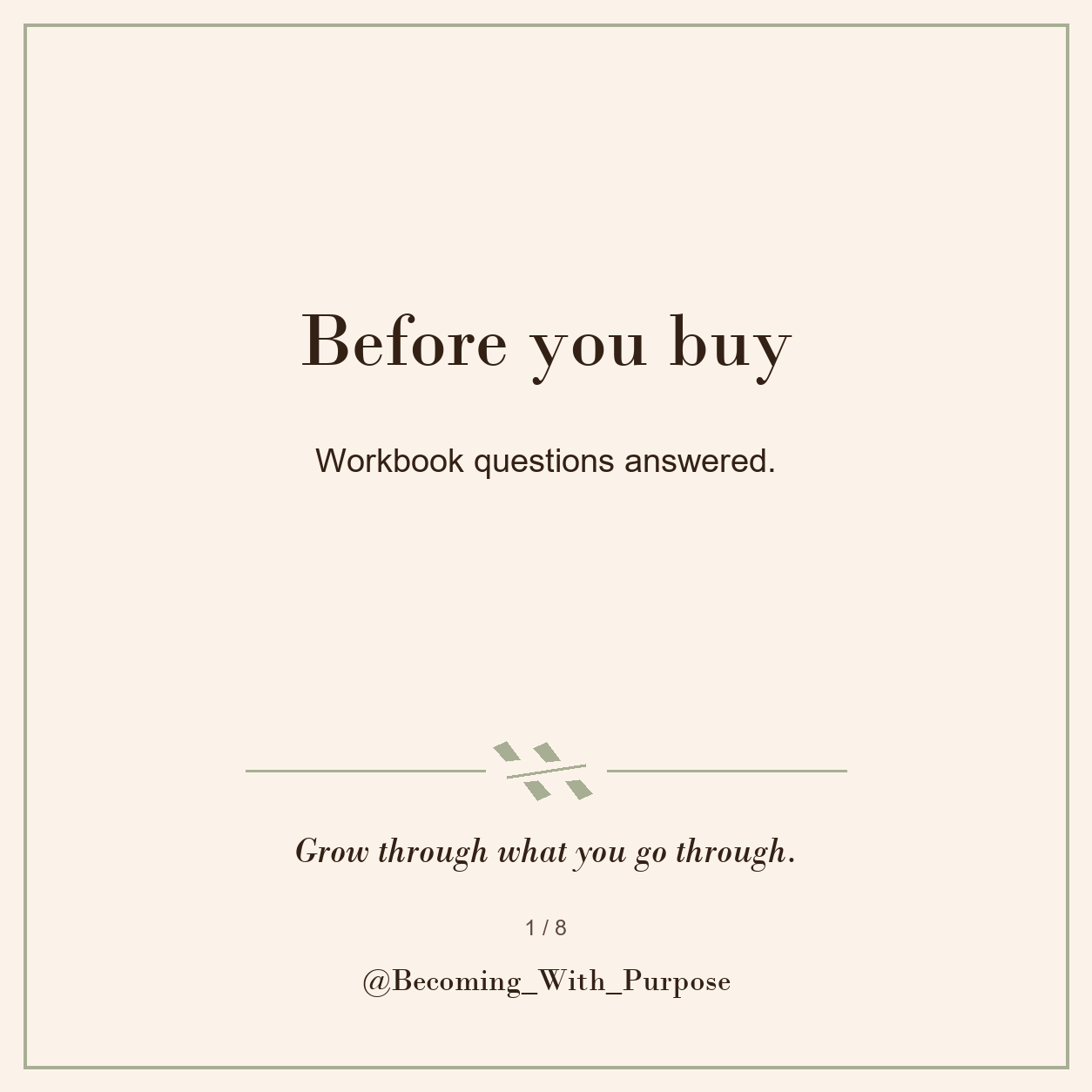 Before You Begin: Choose Yourself Workbook Questions Answered Before You Begin: Choose Yourself Workbook Questions Answered — Becoming With Purpose